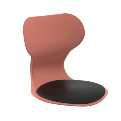Sitzkissen Carcassa Mia in der Farbe Terracotta für bequemes Sitzen auf Stühlen.